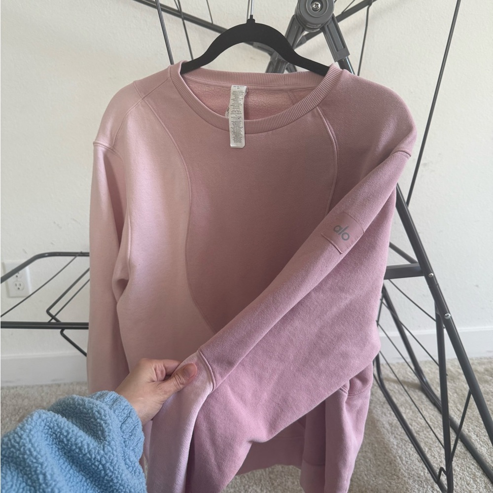 ALO Yoga Blush Pink Set XS